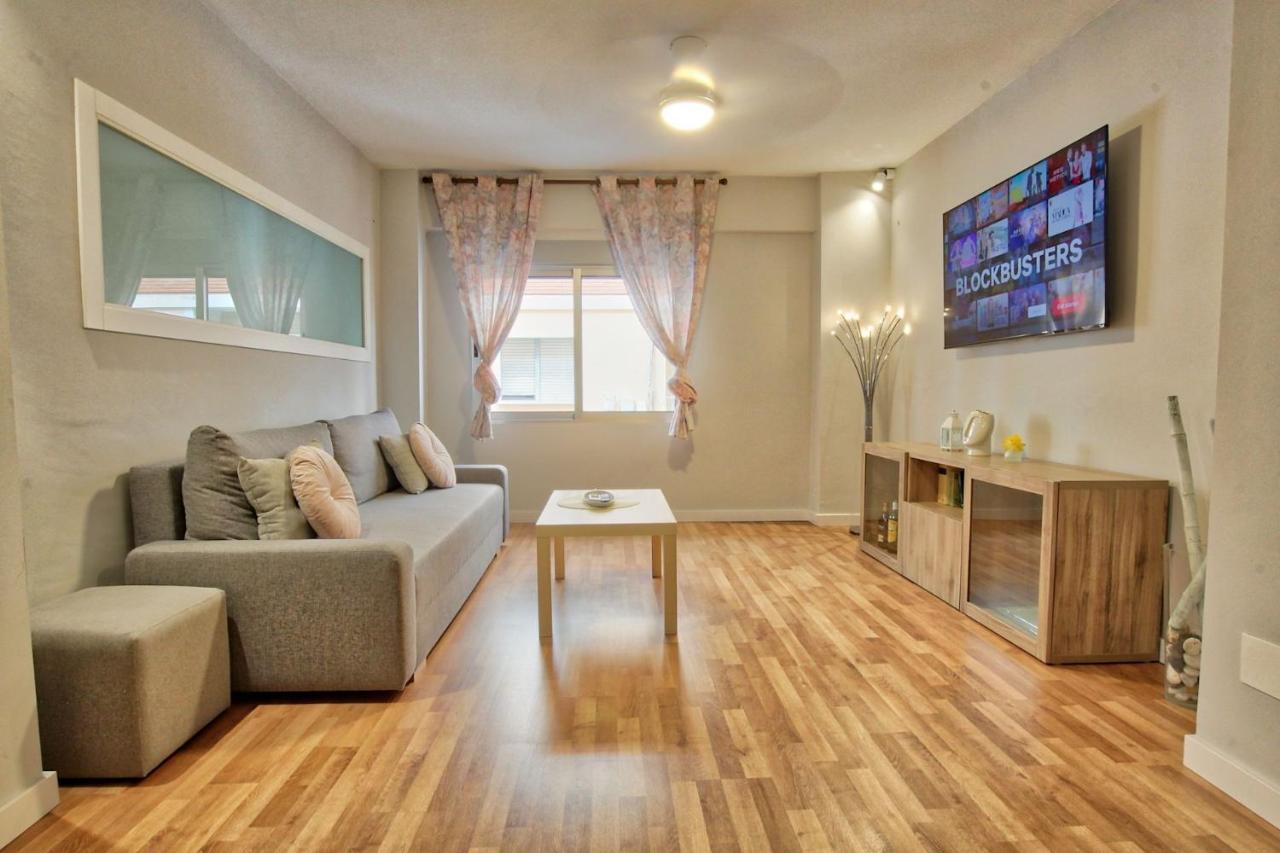 Lujoso Apartamento Centro Ciudad, Parking Privado Gratuito Murcia Buitenkant foto