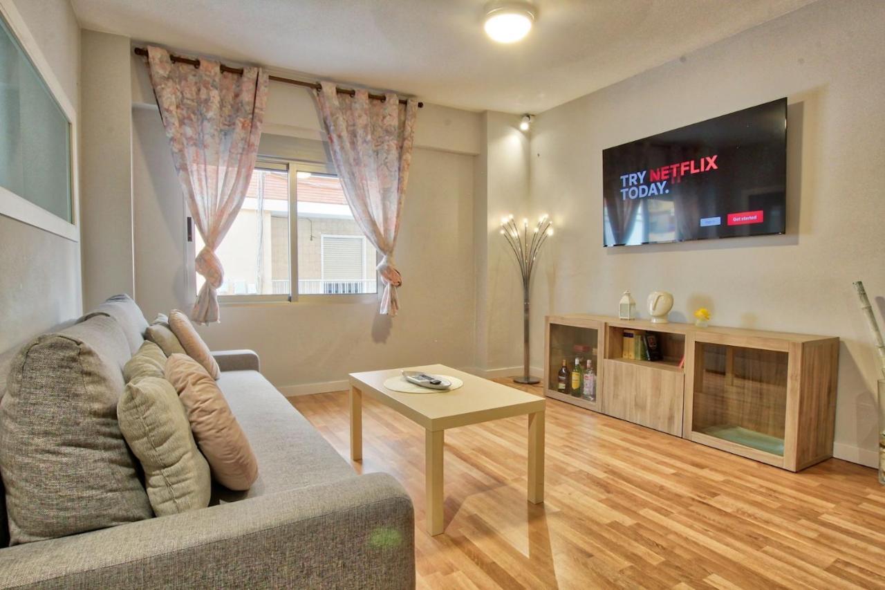 Lujoso Apartamento Centro Ciudad, Parking Privado Gratuito Murcia Buitenkant foto