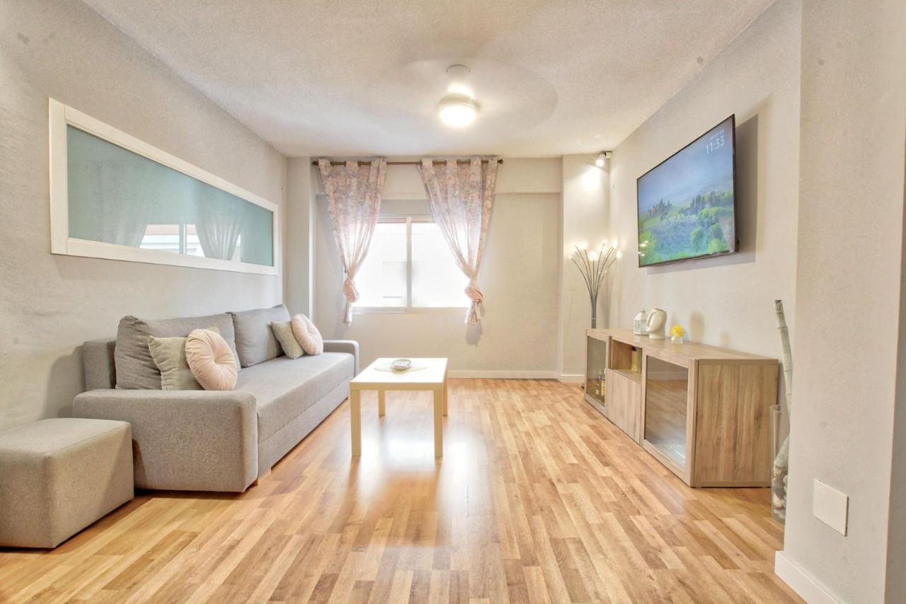 Lujoso Apartamento Centro Ciudad, Parking Privado Gratuito Murcia Buitenkant foto